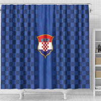 Croatia Football Shower Curtain Vatreni Glory 2026 Away Colors