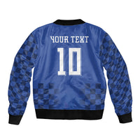 Croatia Football Custom Sleeve Zip Bomber Jacket Vatreni Glory 2026 Away Colors