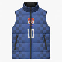 Croatia Football Custom Sleeveless Puffer Jacket Vatreni Glory 2026 Away Colors