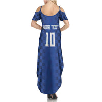 Croatia Football Custom Summer Maxi Dress Vatreni Glory 2026 Away Colors