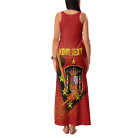Personalised Spain Football 2024 Family Matching Tank Maxi Dress and Hawaiian Shirt La Roja The Fourth Time Champion European - Wonder Print Shop