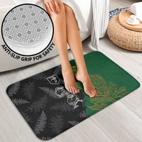 Aotearoa South Africa Rugby Freedom Cup Bathroom Set Kiwi Warriors Haka with King Protea Symbol - Wonder Print Shop