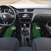 Aotearoa South Africa Rugby Freedom Cup Car Mats Kiwi Warriors Haka with King Protea Symbol - Wonder Print Shop