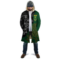 Custom Aotearoa South Africa Rugby Freedom Cup Cloak Kiwi Warriors Haka with King Protea Symbol - Wonder Print Shop