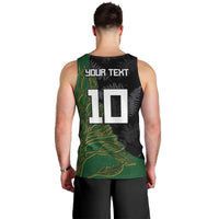 Custom Aotearoa South Africa Rugby Freedom Cup Men Tank Top Kiwi Warriors Haka with King Protea Symbol - Wonder Print Shop