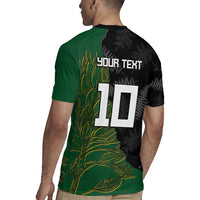 Custom Aotearoa South Africa Rugby Freedom Cup Rugby Jersey Kiwi Warriors Haka with King Protea Symbol - Wonder Print Shop