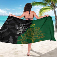 Aotearoa South Africa Rugby Freedom Cup Sarong Kiwi Warriors Haka with King Protea Symbol - Wonder Print Shop