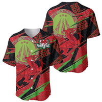 Welsh Celtic-Awen Baseball Jersey Wales Y Ddraig Goch with Celtic Knot Sporty - Wonder Print Shop