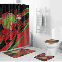 Welsh Celtic-Awen Bathroom Set Wales Y Ddraig Goch with Celtic Knot Sporty - Wonder Print Shop