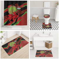 Welsh Celtic-Awen Bathroom Set Wales Y Ddraig Goch with Celtic Knot Sporty - Wonder Print Shop