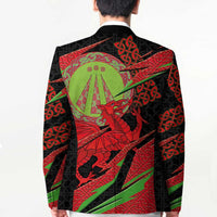 Welsh Celtic-Awen Blazer Wales Y Ddraig Goch with Celtic Knot Sporty - Wonder Print Shop