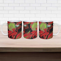 Welsh Celtic-Awen Ceramic Mug Wales Y Ddraig Goch with Celtic Knot Sporty - Wonder Print Shop