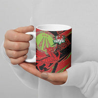 Welsh Celtic-Awen Ceramic Mug Wales Y Ddraig Goch with Celtic Knot Sporty - Wonder Print Shop