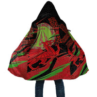 Welsh Celtic-Awen Cloak Wales Y Ddraig Goch with Celtic Knot Sporty - Wonder Print Shop
