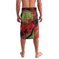 Welsh Celtic-Awen Lavalava Wales Y Ddraig Goch with Celtic Knot Sporty - Wonder Print Shop