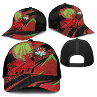 Welsh Celtic-Awen Mesh Trucker Cap Wales Y Ddraig Goch with Celtic Knot Sporty - Wonder Print Shop