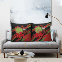 Welsh Celtic-Awen Pillow Cover Wales Y Ddraig Goch with Celtic Knot Sporty - Wonder Print Shop