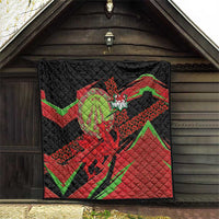 Welsh Celtic-Awen Quilt Wales Y Ddraig Goch with Celtic Knot Sporty - Wonder Print Shop