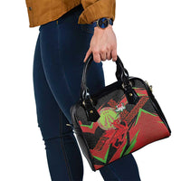Welsh Celtic-Awen Shoulder Handbag Wales Y Ddraig Goch with Celtic Knot Sporty - Wonder Print Shop