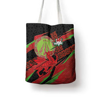 Welsh Celtic-Awen Tote Bag Wales Y Ddraig Goch with Celtic Knot Sporty - Wonder Print Shop