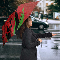 Welsh Celtic-Awen Umbrella Wales Y Ddraig Goch with Celtic Knot Sporty - Wonder Print Shop