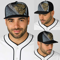 Brittany Triskele Celtic Baseball Net Cap Silver and Gold Sporty Style - Wonder Print Shop