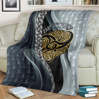 Brittany Triskele Celtic Blanket Silver and Gold Sporty Style - Wonder Print Shop