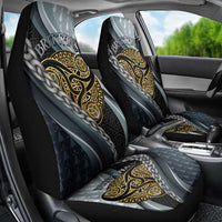 Brittany Triskele Celtic Car Seat Cover Silver and Gold Sporty Style - Wonder Print Shop