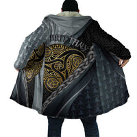 Brittany Triskele Celtic Cloak Silver and Gold Sporty Style - Wonder Print Shop