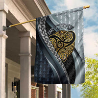 Brittany Triskele Celtic Garden Flag Silver and Gold Sporty Style - Wonder Print Shop