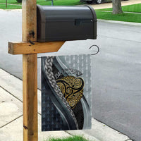 Brittany Triskele Celtic Garden Flag Silver and Gold Sporty Style - Wonder Print Shop