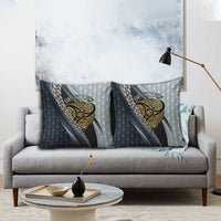 Brittany Triskele Celtic Pillow Cover Silver and Gold Sporty Style - Wonder Print Shop