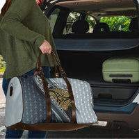 Brittany Triskele Celtic Travel Bag Silver and Gold Sporty Style - Wonder Print Shop