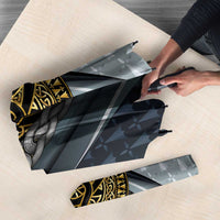 Brittany Triskele Celtic Umbrella Silver and Gold Sporty Style - Wonder Print Shop