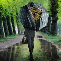 Brittany Triskele Celtic Umbrella Silver and Gold Sporty Style - Wonder Print Shop