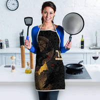 Cornwall Celtic-Chough and Knot Apron - Wonder Print Shop