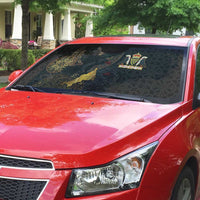 Cornwall Celtic-Chough and Knot Auto Sun Shade - Wonder Print Shop