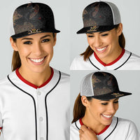 Cornwall Celtic-Chough and Knot Baseball Net Cap - Wonder Print Shop