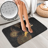 Cornwall Celtic-Chough and Knot Bathroom Set - Wonder Print Shop