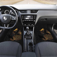 Cornwall Celtic-Chough and Knot Car Mats - Wonder Print Shop