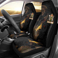 Cornwall Celtic-Chough and Knot Car Seat Cover - Wonder Print Shop