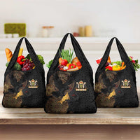 Cornwall Celtic-Chough and Knot Grocery Bag - Wonder Print Shop