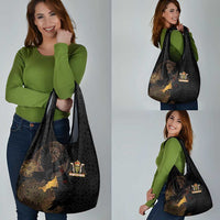 Cornwall Celtic-Chough and Knot Grocery Bag - Wonder Print Shop