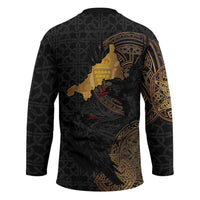 Cornwall Celtic-Chough and Knot Hockey Jersey - Wonder Print Shop