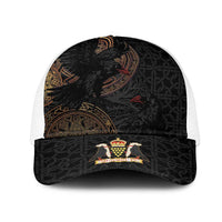 Cornwall Celtic-Chough and Knot Mesh Trucker Cap - Wonder Print Shop