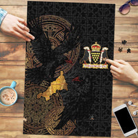 Cornwall Celtic-Chough and Knot Puzzle - Wonder Print Shop