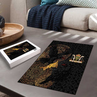 Cornwall Celtic-Chough and Knot Puzzle - Wonder Print Shop