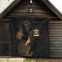 Cornwall Celtic-Chough and Knot Quilt - Wonder Print Shop