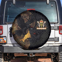 Cornwall Celtic-Chough and Knot Spare Tire Cover - Wonder Print Shop