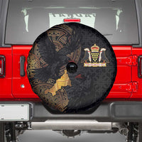 Cornwall Celtic-Chough and Knot Spare Tire Cover - Wonder Print Shop